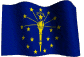 Indiana  State Flag