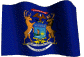 Michigan  State Flag